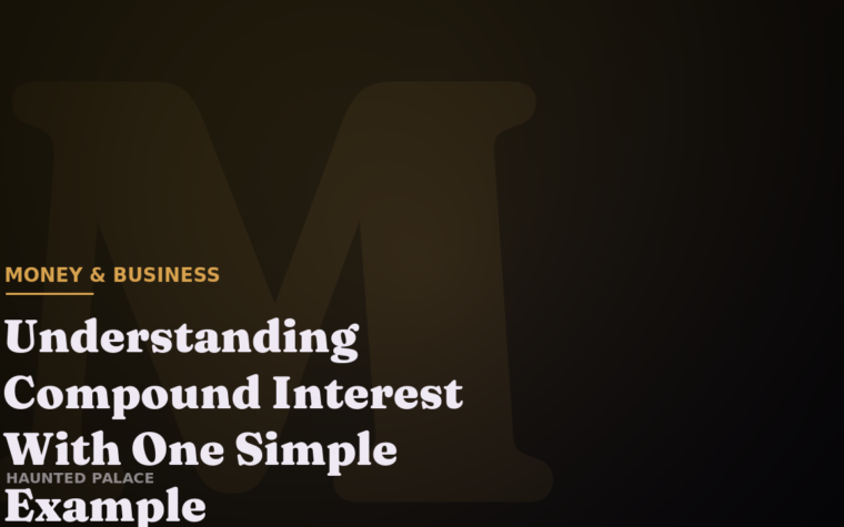 Understanding Compound Interest With One Simple Example