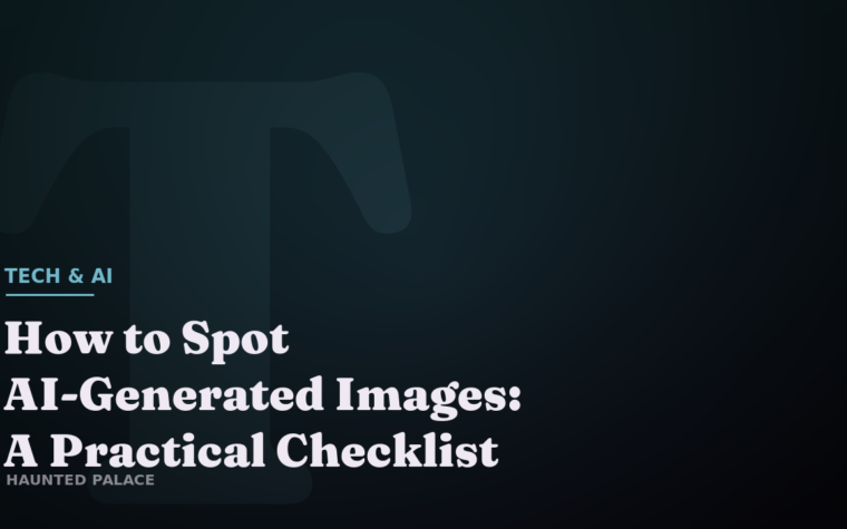 How to Spot AI-Generated Images: A Practical Checklist