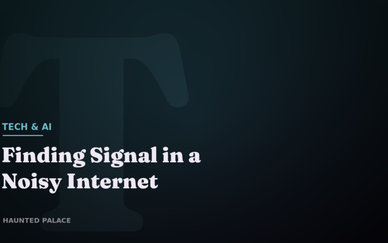 Finding Signal in a Noisy Internet